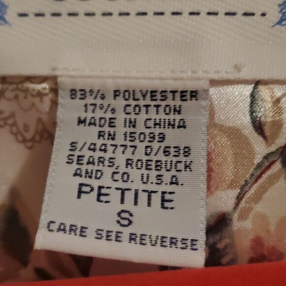 Amanda Stewart country PJ Floral Top New - Picture 8 of 8